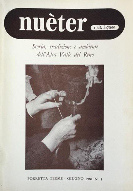 Nueter i sit i quee. 13/1981. Storia, tradizione e ambiente Alta Valle del Reno - copertina