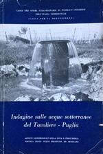 Indagine sulle acque sotterranee del Tavoliere - Puglia
