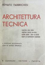 Architettura tecnica. Renato Fabbrichesi 1944