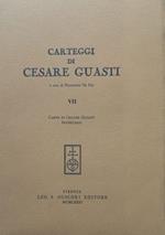 Carteggi di Cesare Guasti VII. Oschki 1981