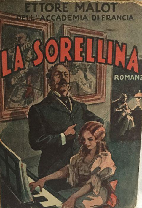 La sorellina. Malot Sacse 1938 - Hector Malot - copertina