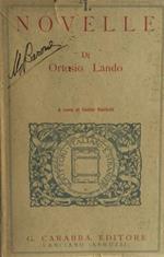 Novelle. Ortesio Lando Carabba 1916