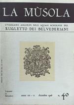 La Musola. Rugletto dei Belvederiani. n. 40 1986