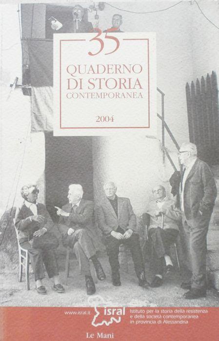 Quaderno di storia contemporanea 35 (2004) - copertina