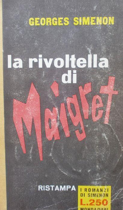 La rivoltella di Maigret - Georges Simenon - copertina
