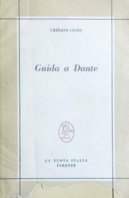 Guida a Dante - Umberto Cosmo - copertina