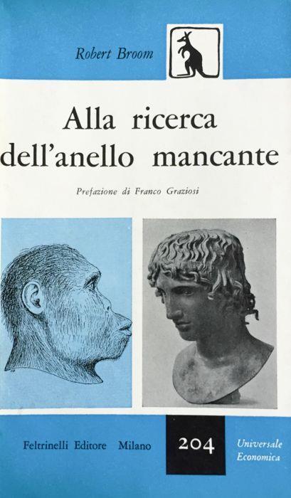 Alla ricerca dell'anello mancante - Robert Broom - copertina