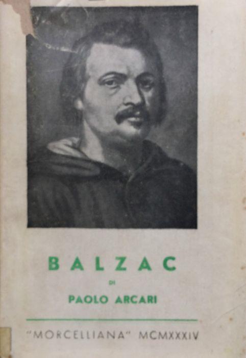 Balzac - Paolo Arcari - copertina