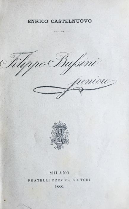 Filippo Bussini Juniore - Enrico Castelnuovo - copertina