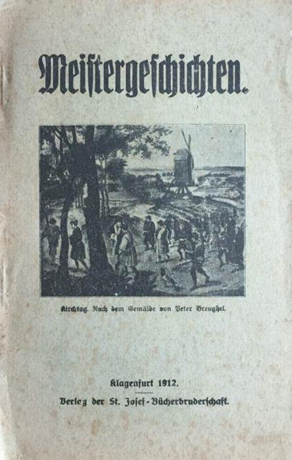 Meistergeschichten - copertina