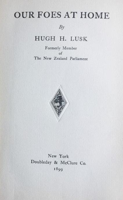 Our foes at Home - copertina