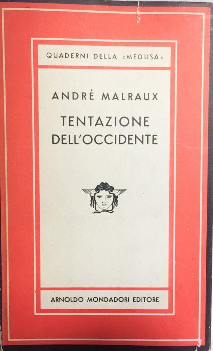 Tentazione dell'Occidente - André Malraux - copertina