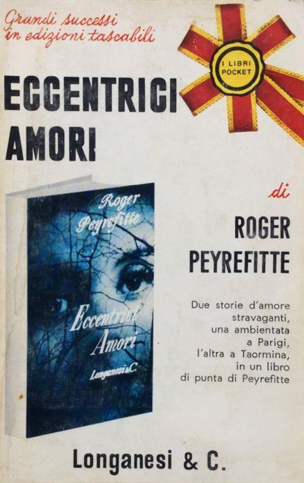 Eccentrici amori - Roger Peyrefitte - copertina