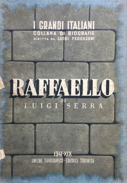 Raffaello Sanzio - Luigi Serra - copertina