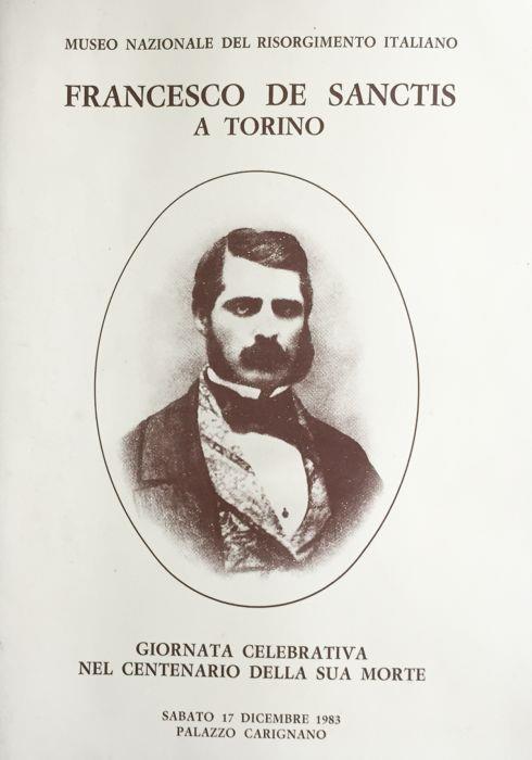 Francesco de Sanctis a Torino - copertina