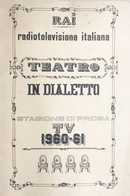 Teatro in dialetto - Francesco Palmieri - copertina