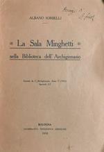 La sala Minghetti nella Biblioteca dell'Archiginnasio-Bologna