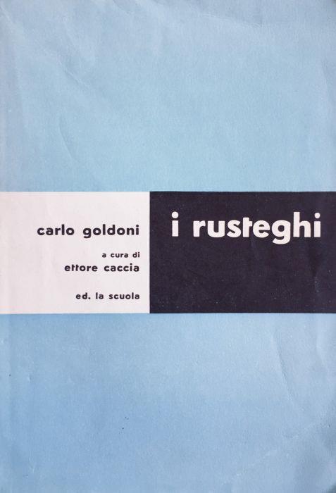 I rusteghi - Carlo Goldoni - copertina