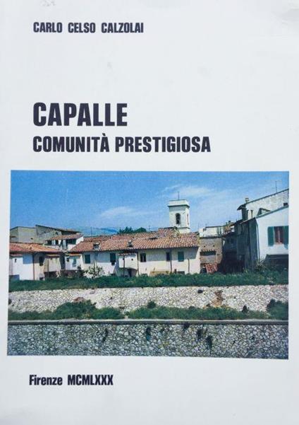 Capalle comunit - Carlo C. Calzolai - copertina