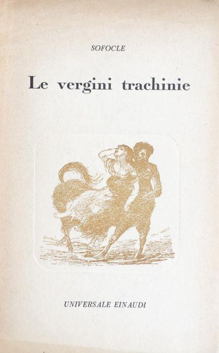 Le vergini Trachinie - Sofocle - copertina