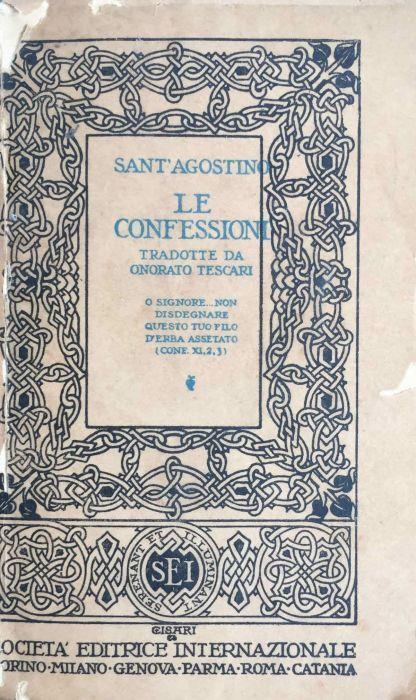 Le confessioni - Agostino (sant') - copertina