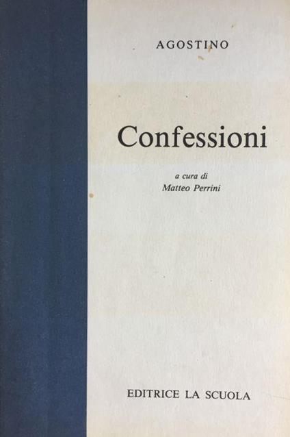 Confessioni - Agostino (sant') - copertina