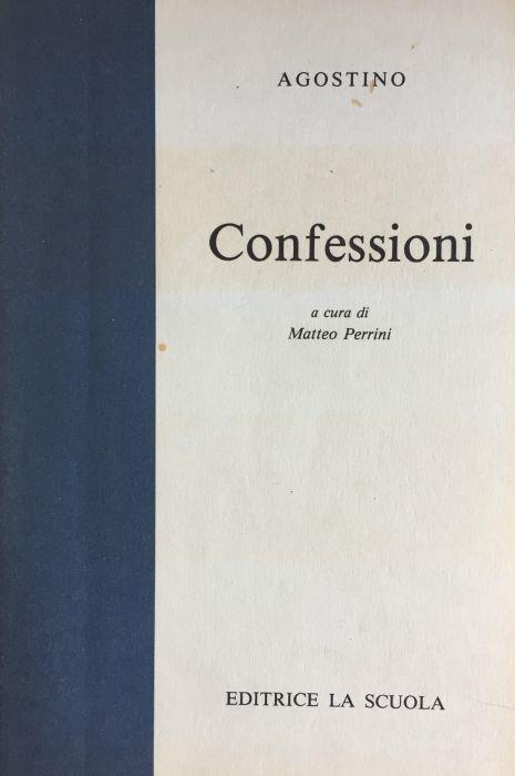 Confessioni - Agostino (sant') - copertina