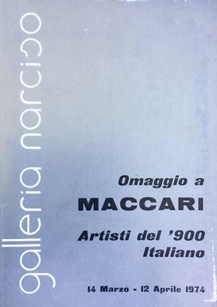 Omaggio a Maccari - copertina