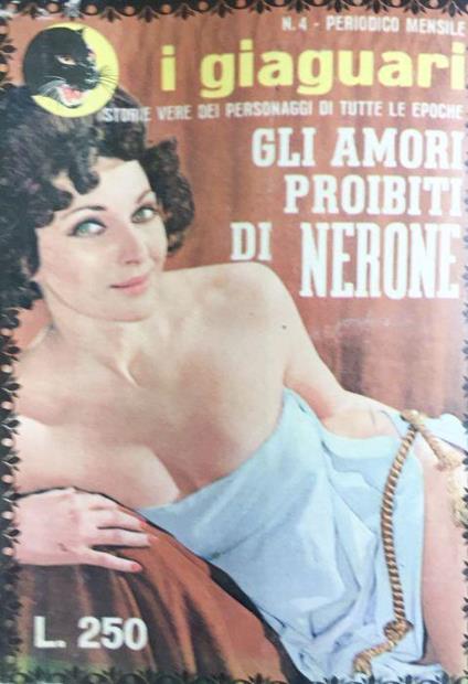 Gli amori proibiti di Claudio Nerone - Liana Farnese - copertina