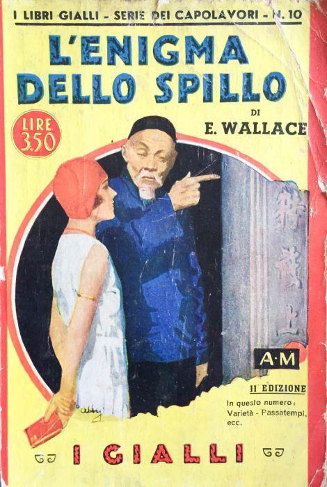 L' enigma dello spillo - Edgar Wallace - copertina