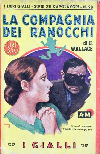 La compagnia dei ranocchi - Edgar Wallace - copertina