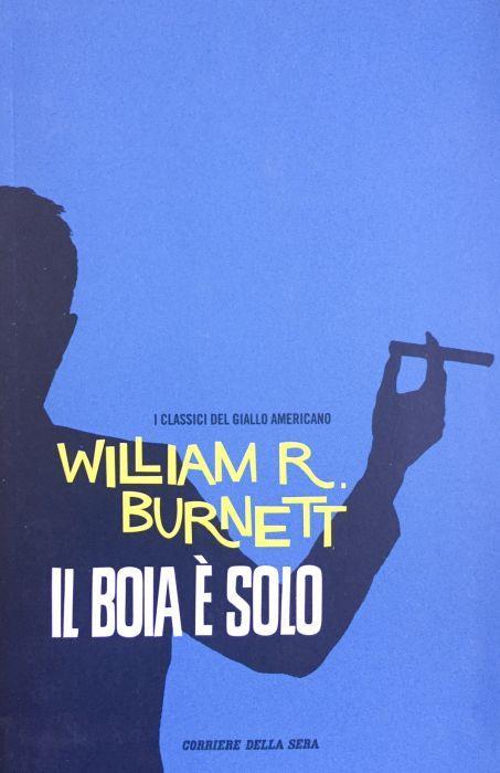 Il boia - William R. Burnett - copertina