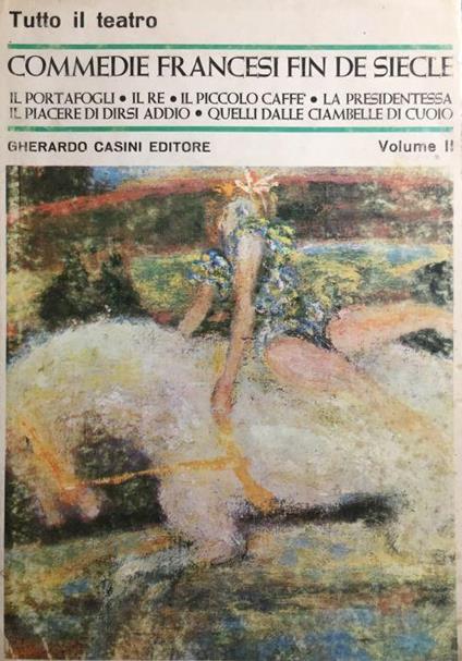 Commedie francesi fin de siecle vol. 2 - copertina