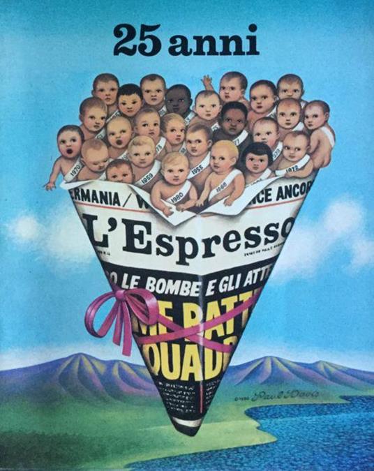 25 anni. L'Espresso 1955 - 1980 - copertina