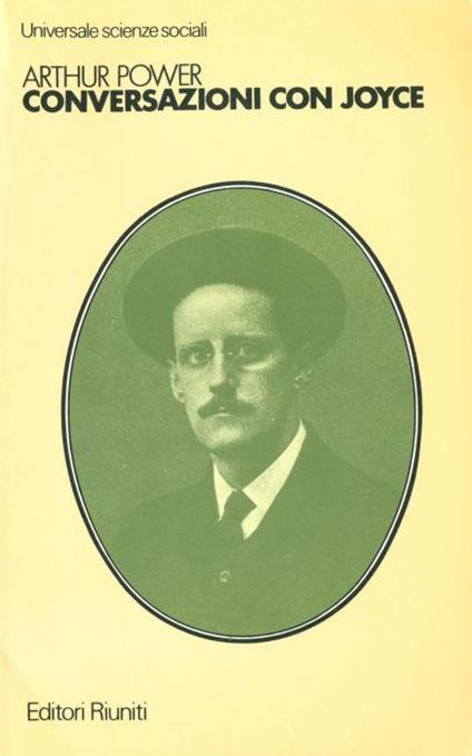 Conversazioni con Joyce - Arthur Power - copertina