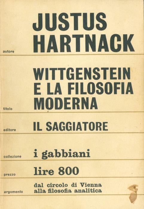 Wittgenstein e la filosofia moderna - copertina