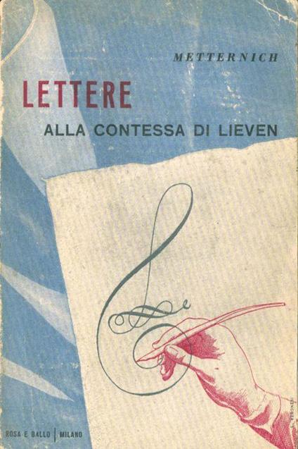 Lettere alla contessa di Lieven - Tatiana de Metternich - copertina