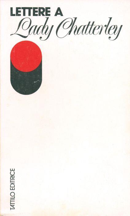 Lettere a Lady Chatterley - copertina