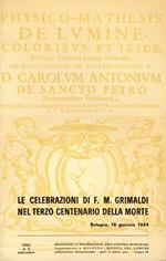Le celebrazioni di F.M. Grimaldi nel terzo centenario della morte