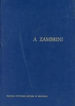 Antonio Zambrini. Memorie