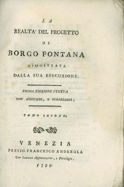 La realtà del progetto di Borgo Fontana - Henri Michel - copertina