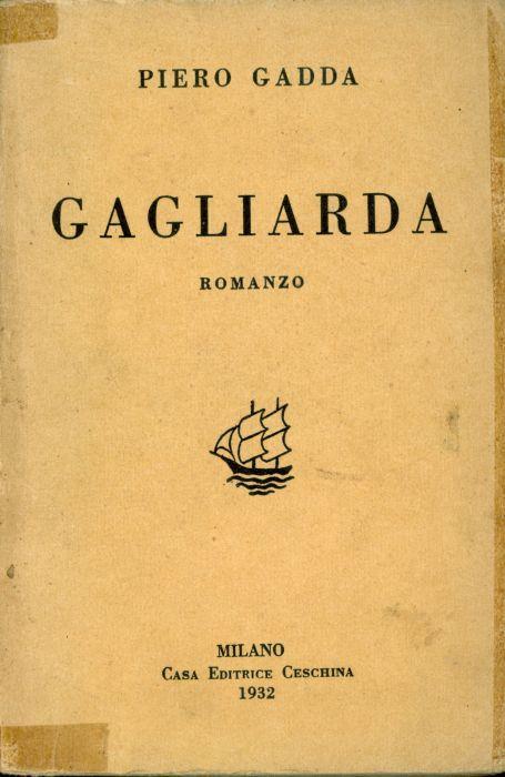 Gagliarda - Piero Gadda - copertina