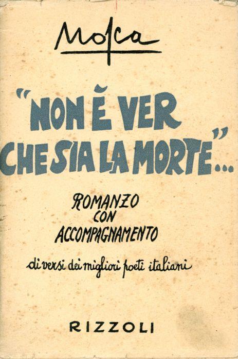 Non è ver che sia la morte - Mosca - copertina