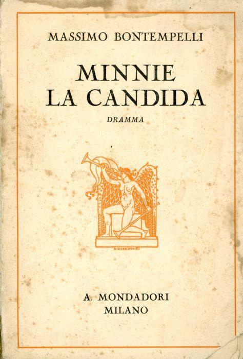 Minnie la candida - Massimo Bontempelli - copertina