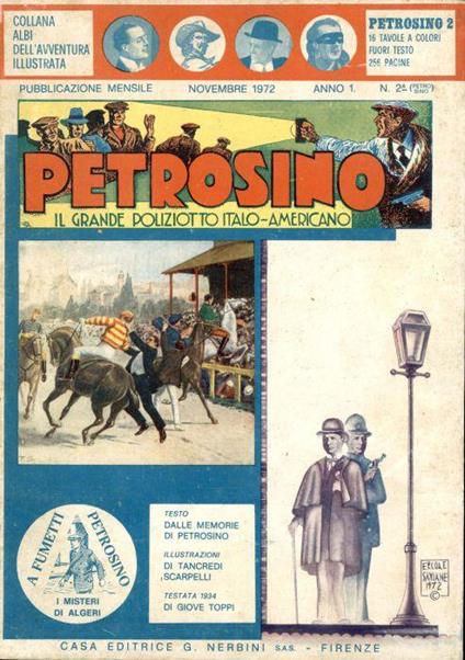 Petrosino. Il grande poliziotto italo-americano - copertina