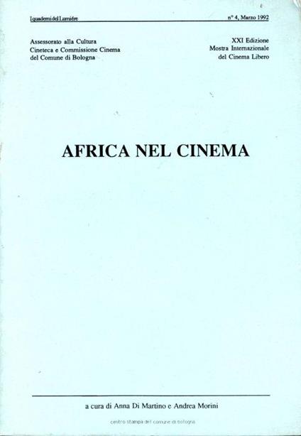 Africa nel cinema - copertina