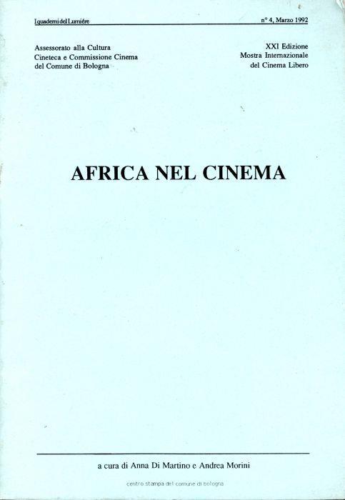 Africa nel cinema - copertina