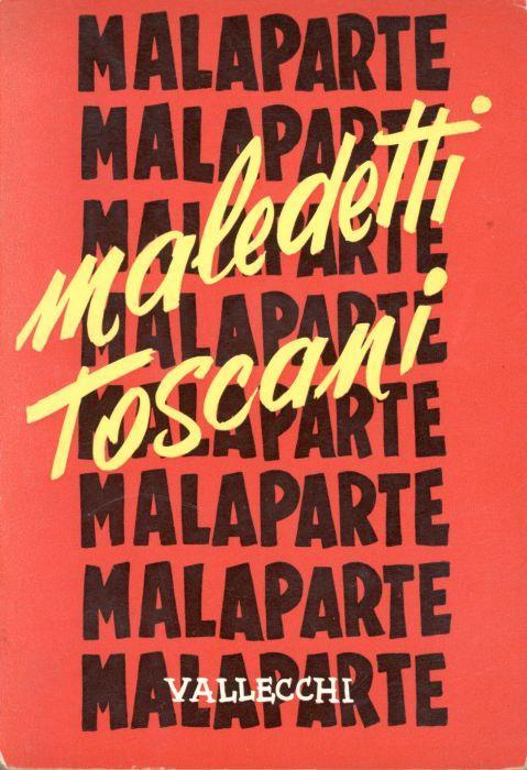 Maledetti Toscani - Curzio Malaparte - copertina