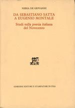 Da Sebastiano Satta a Eugenio Montale