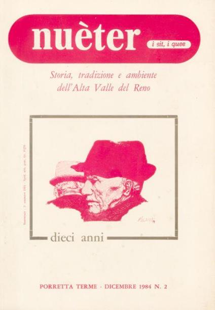 Nueter i sit i quee. 20/1984. Storia, tradizione e ambiente Alta Valle del Reno - copertina